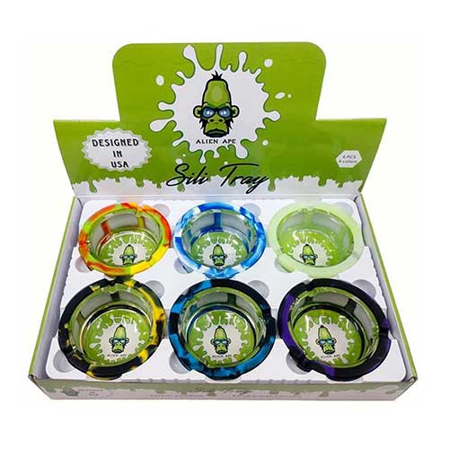 ASHTRAY ALIEN LIGHT/ALUMI