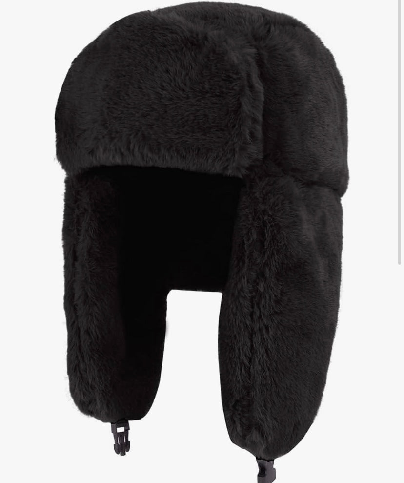 WINTER CAP BAKRA BLK HVY