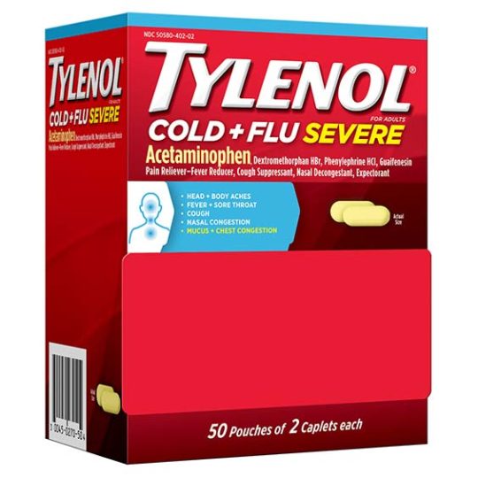 TYLENOL COLD+FLU-20/25CT