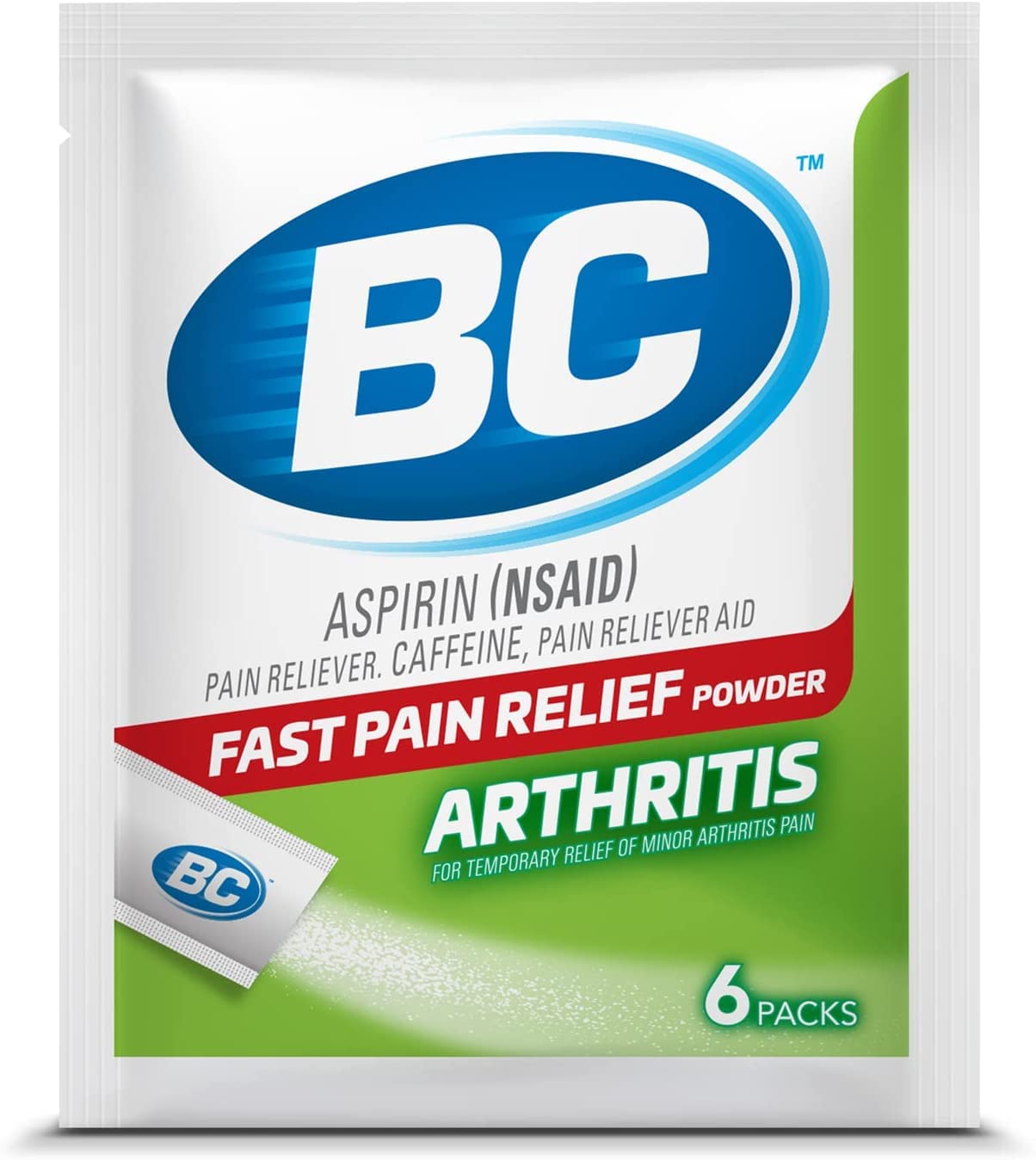 BC ARTHERITIS PAIN 6PK BOX