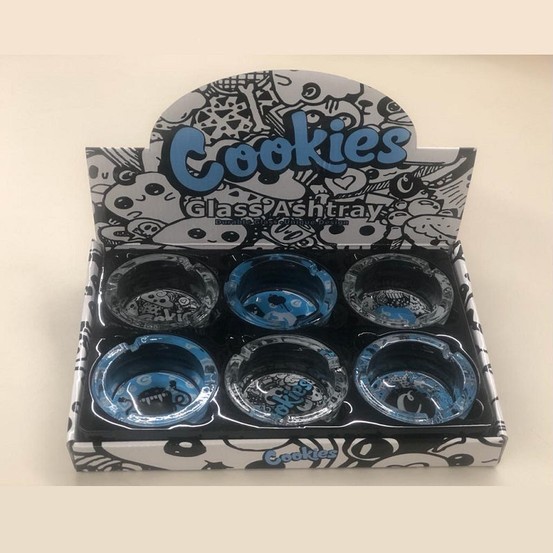 ASHTRAY R&M/BWOOD/COOKIE-6CT