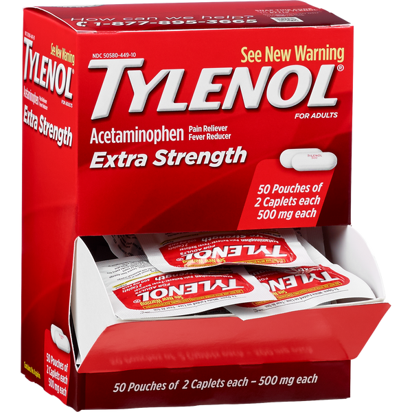 TYLENOL EXTRA ST-20/25/30CT