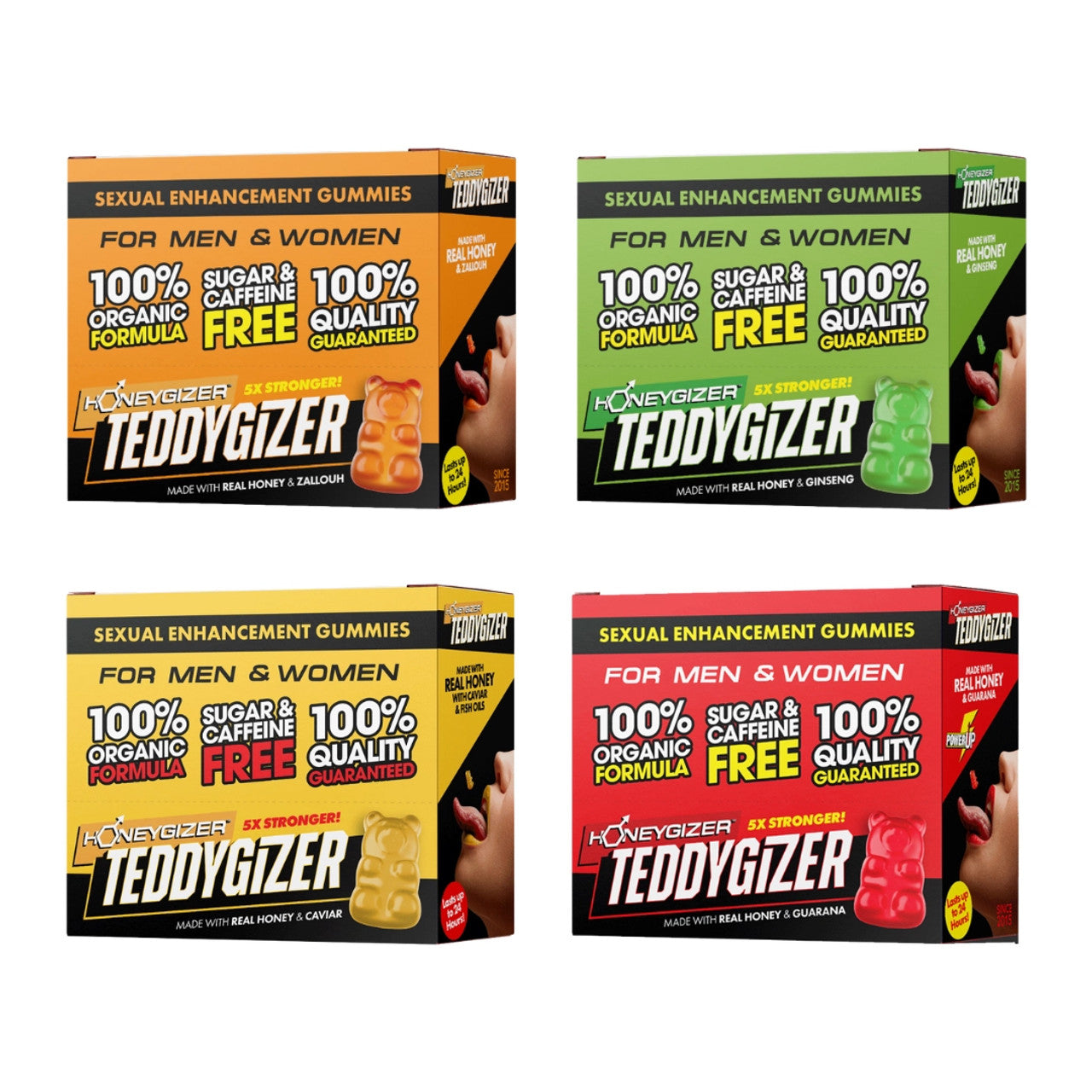 TEDDYGIZER GUMMY-24CT BOX