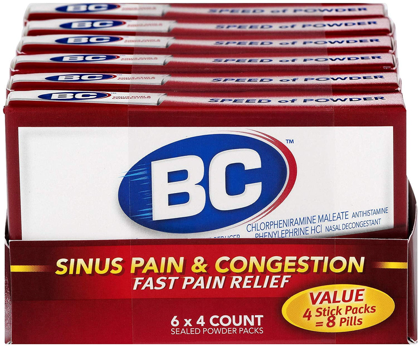 BC SINUS 6PK-4CT BOX