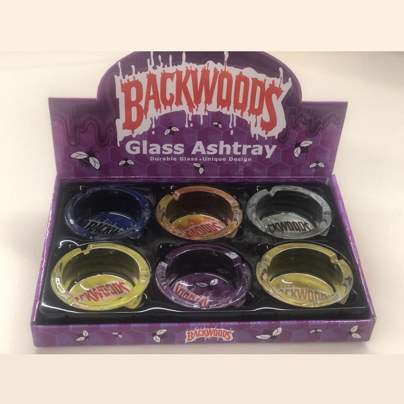 ASHTRAY R&M/BWOOD/COOKIE-6CT