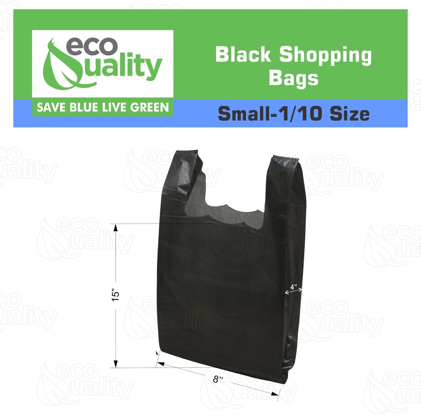 BAG 1/10 BLK REGULAR