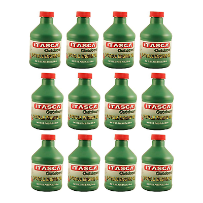 2 CYCLE OIL GREEN-12CT