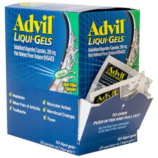 ADVIL LIQUID GEL-25X2