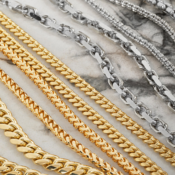 CHAIN GOLD/SILVER-1CT