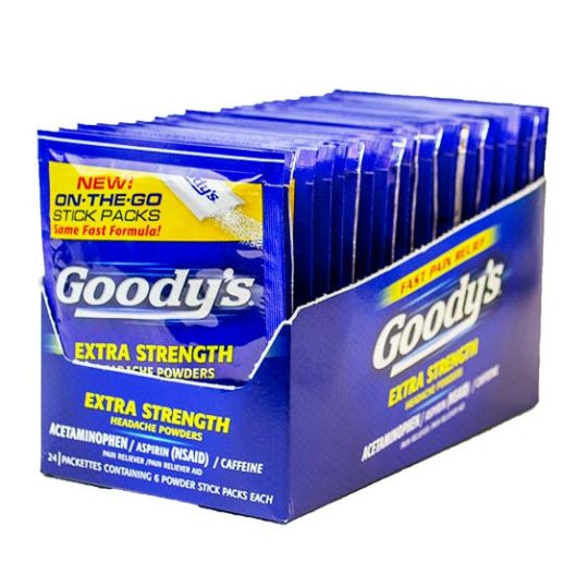 GOODYS POWDER 6PK-24CT BOX