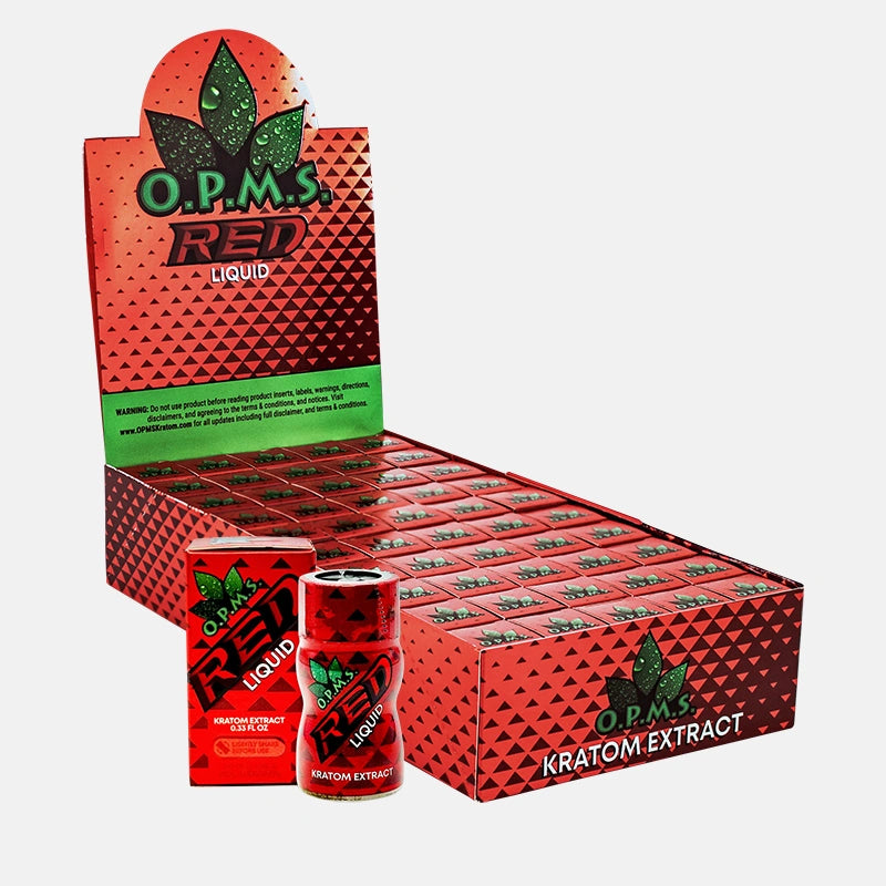 OPMS RED LIQUID SHOT 50CT BOX