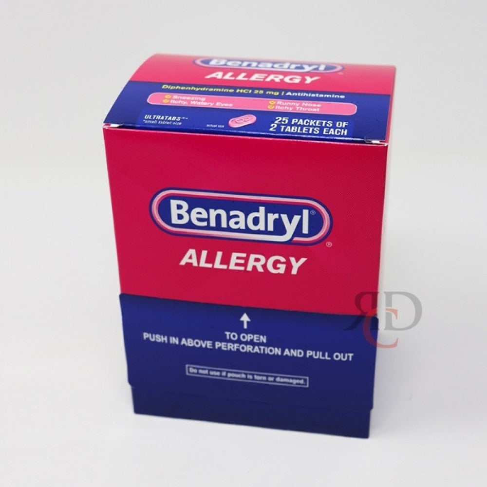 BENADRYL ALLERGY-20/25CT