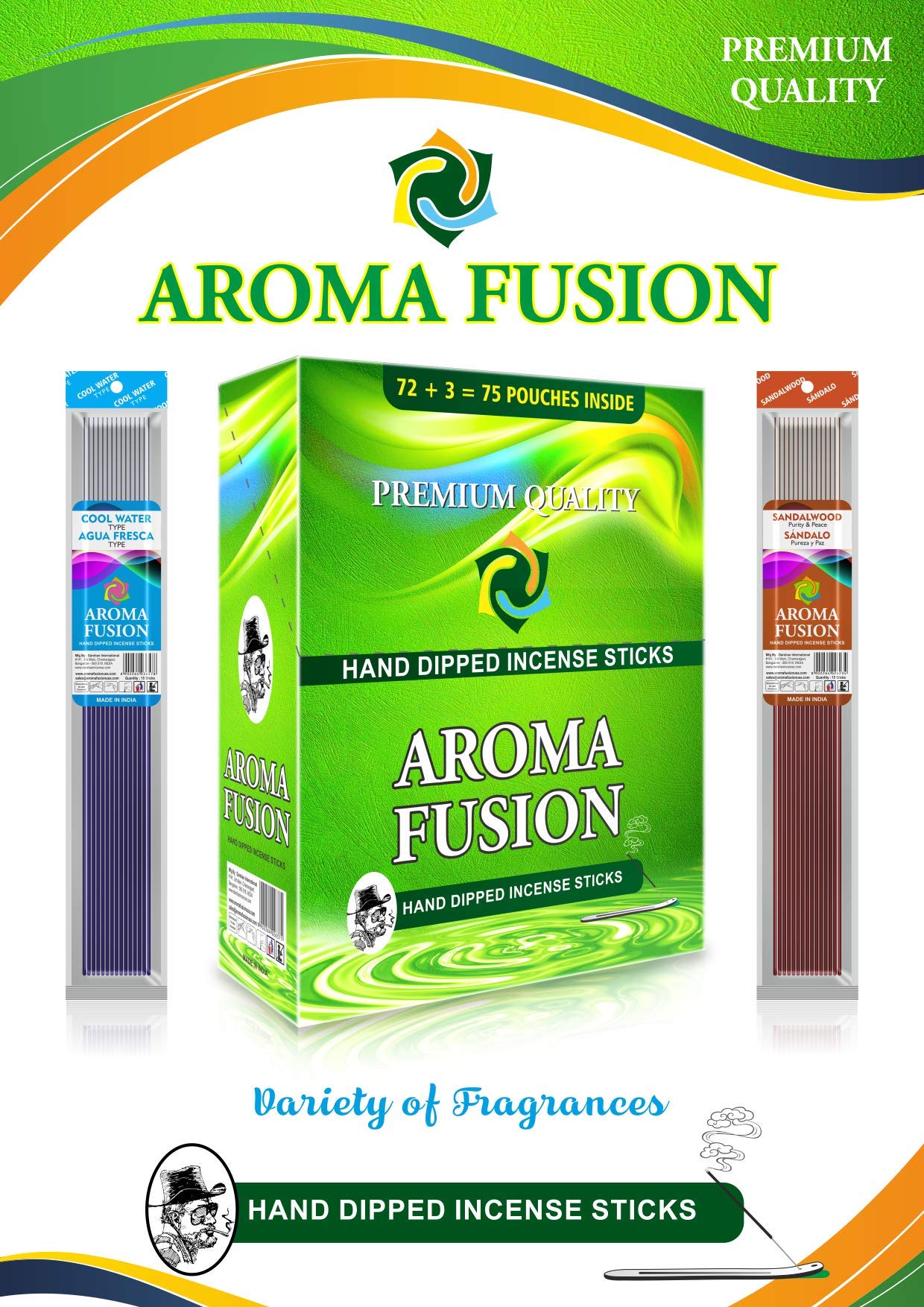 AROMA INCENSE-72+3