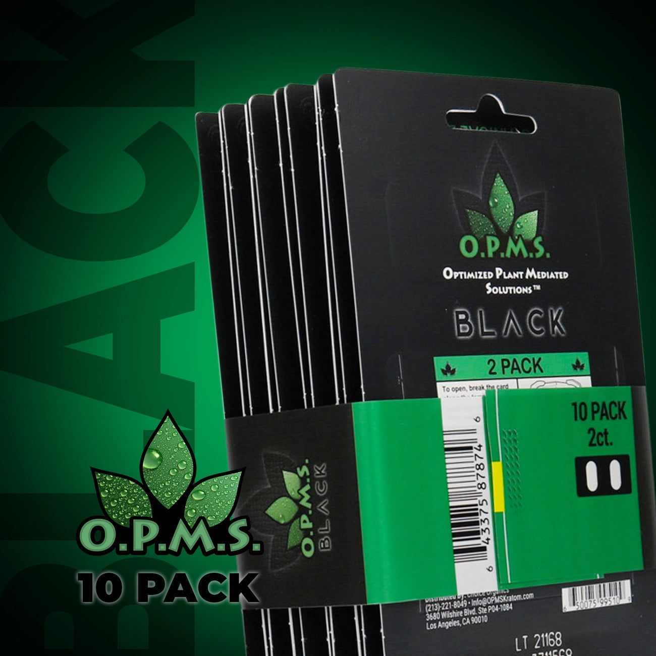 OPM BLACK-2CT-1X10
