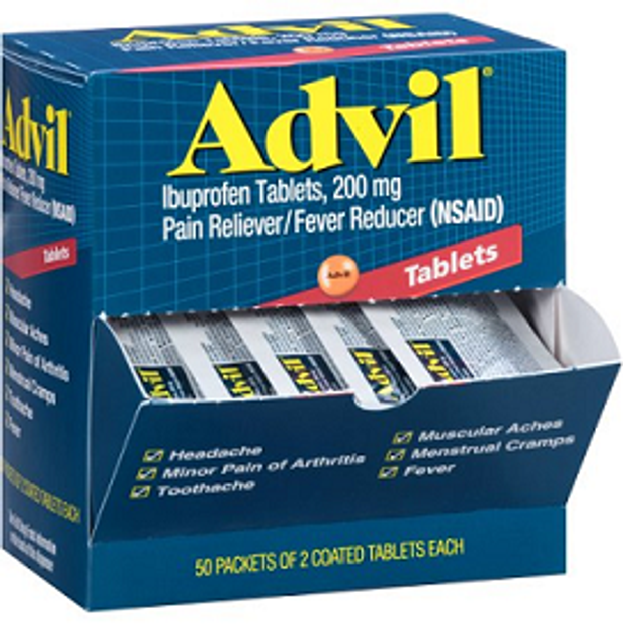 ADVIL TABLET-25CT