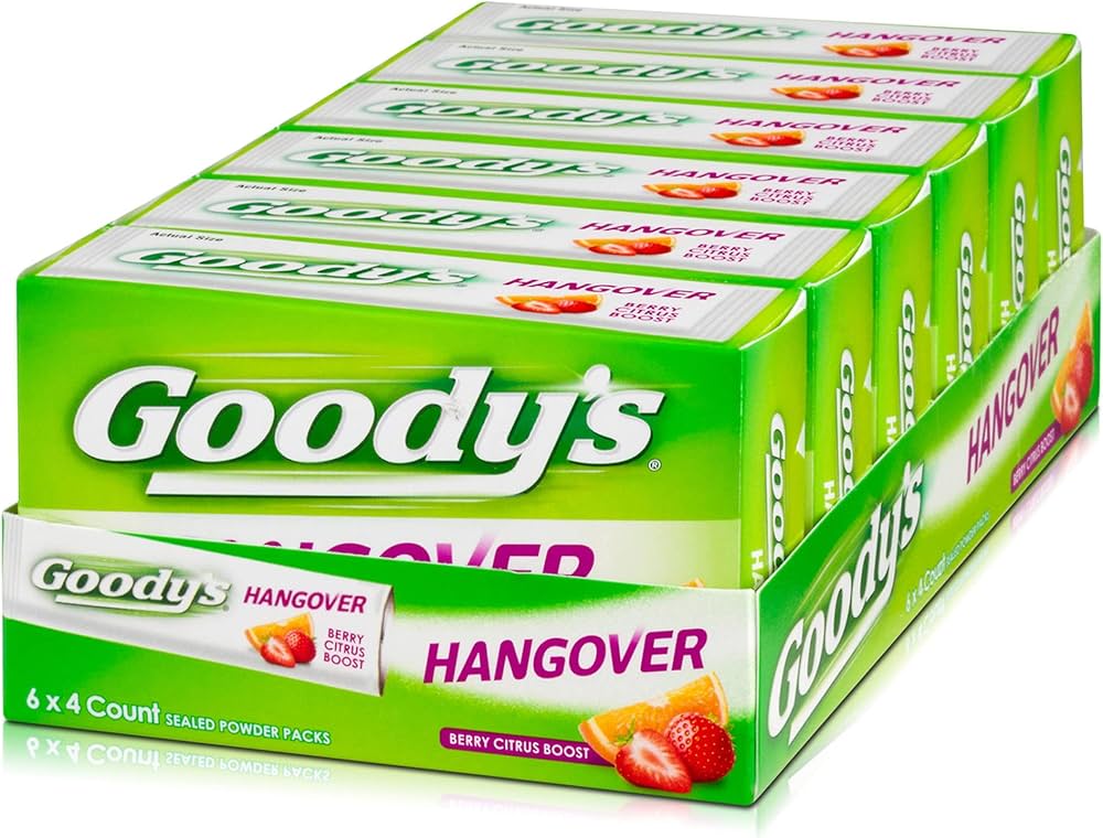 GOODY HANGOVER-6CT BOX